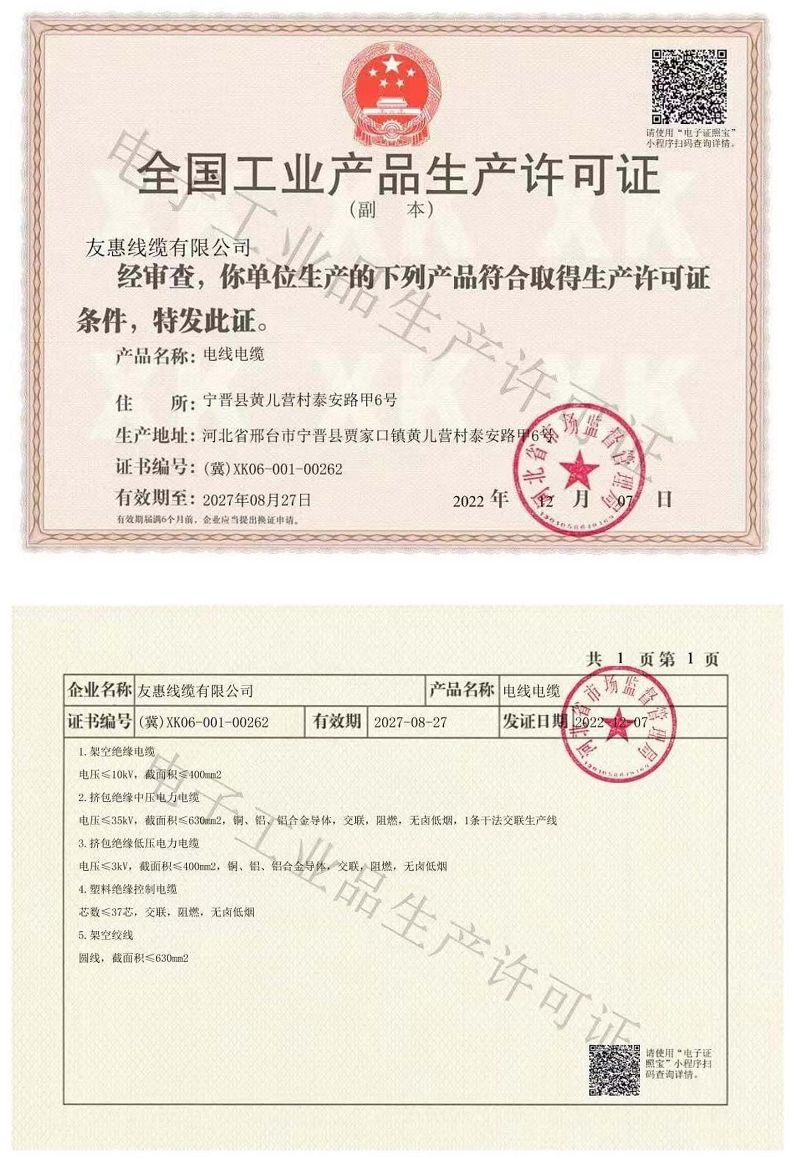 全国工业产品生产许可证